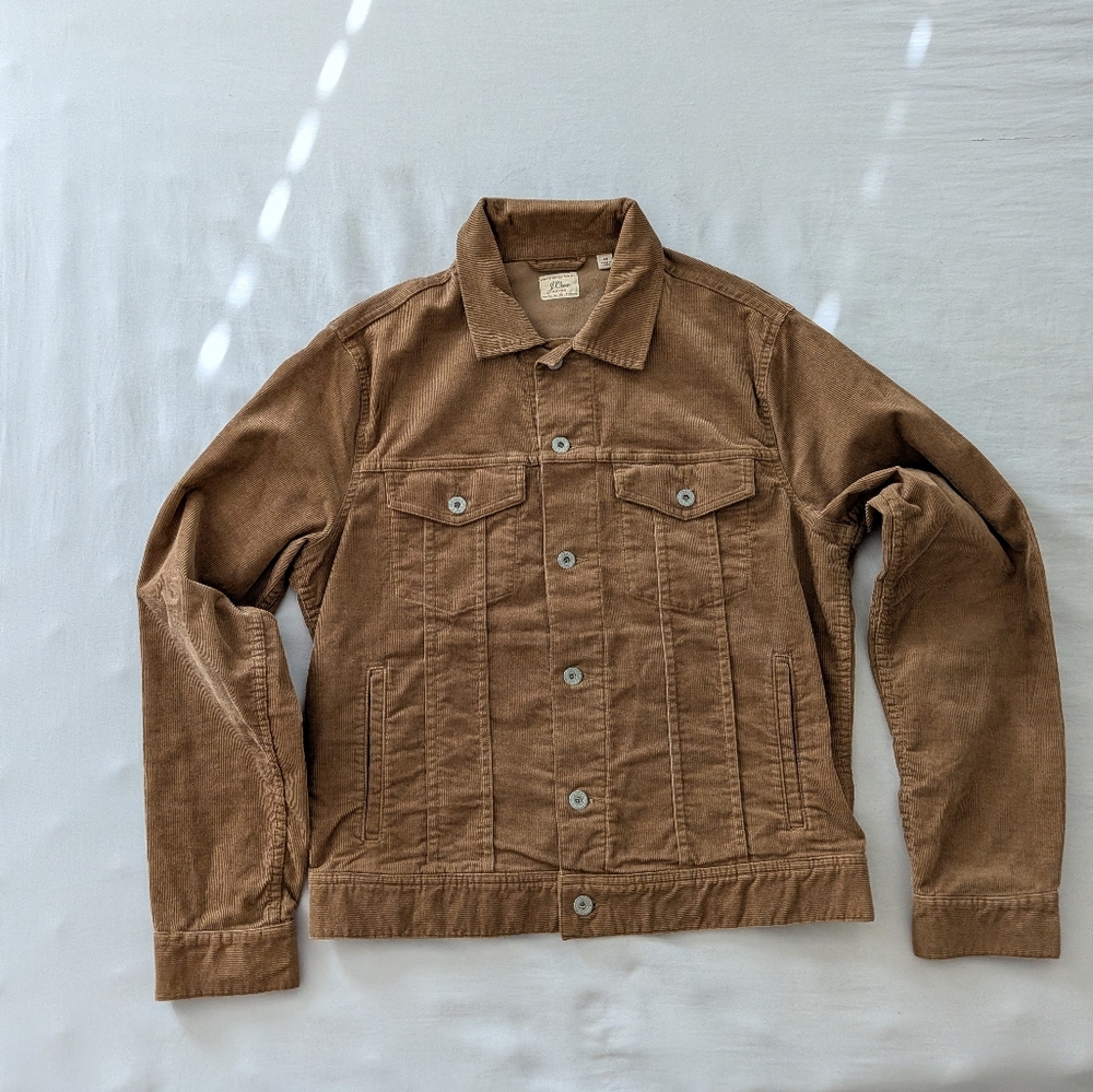 J. Crew Tan Corduroy Jacket